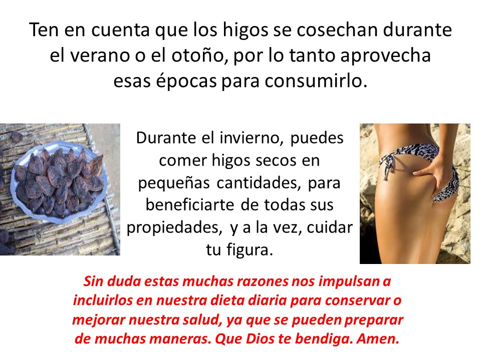Propiedades de los higos secos